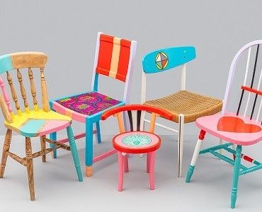Yinka Ilori_Furniture Upcycling (2)